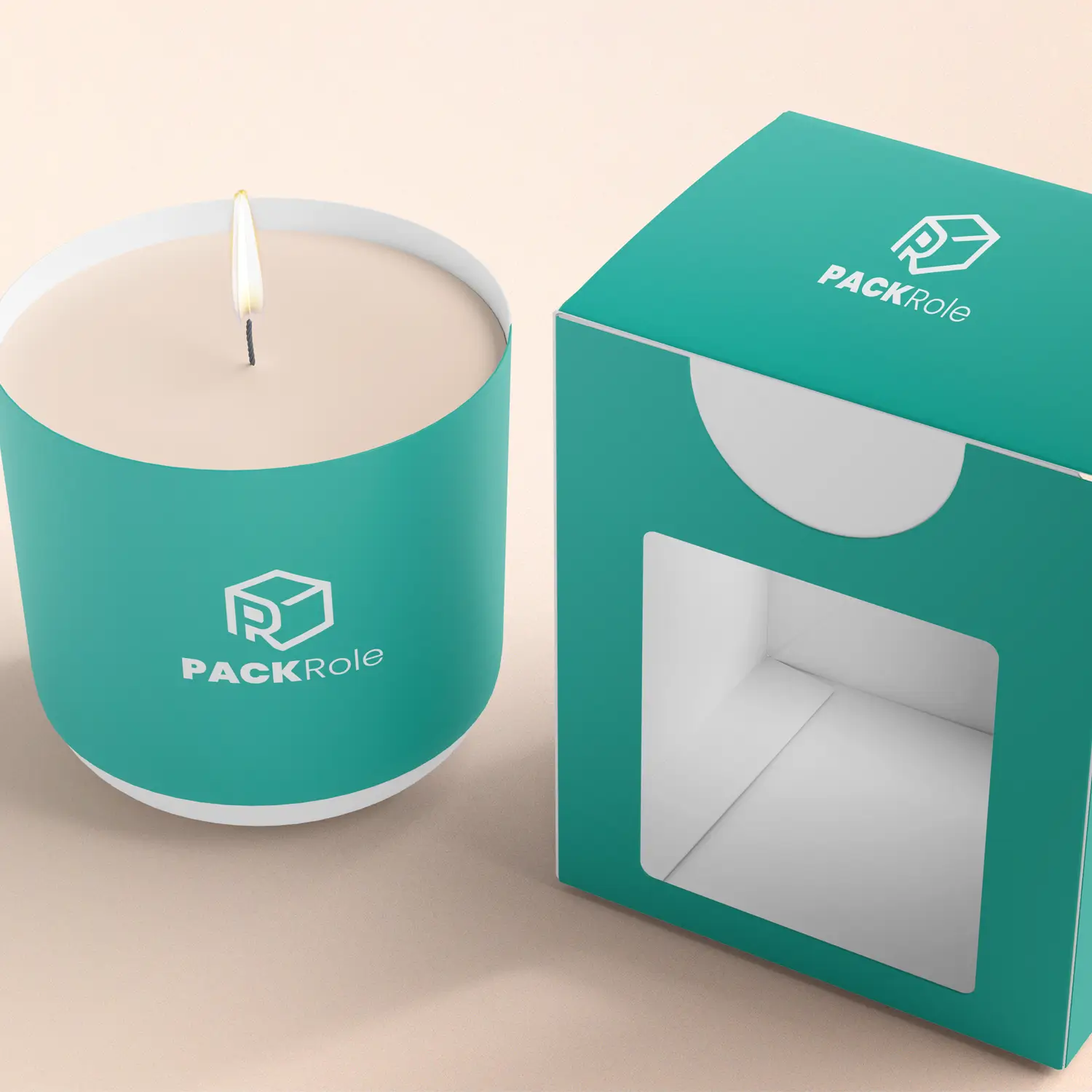 Custom Window Candle Boxes