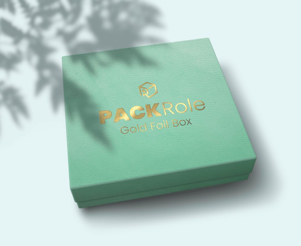 custom gold foil boxes