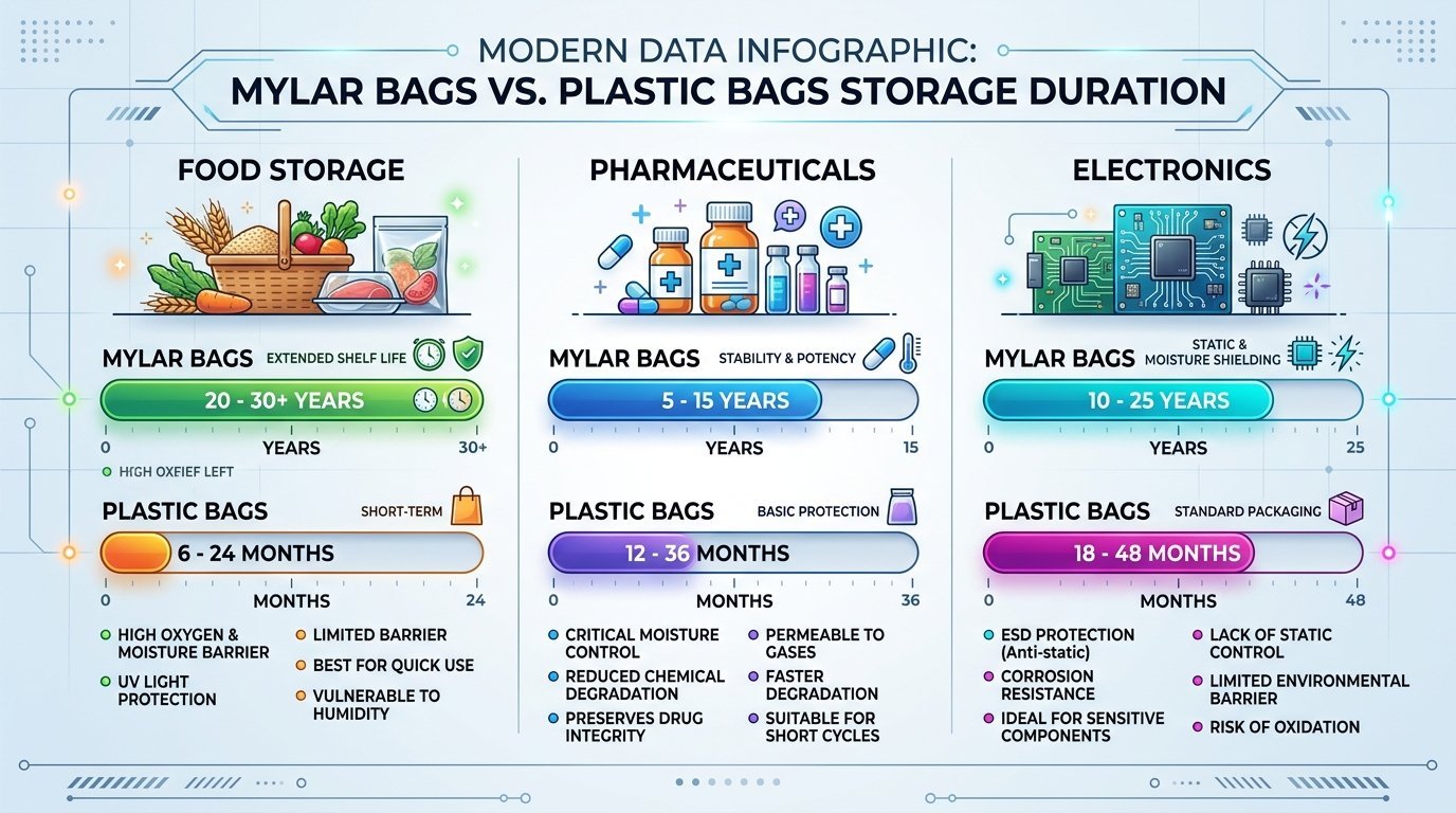 Why Mylar Bags Are Used for Long-Term Storage