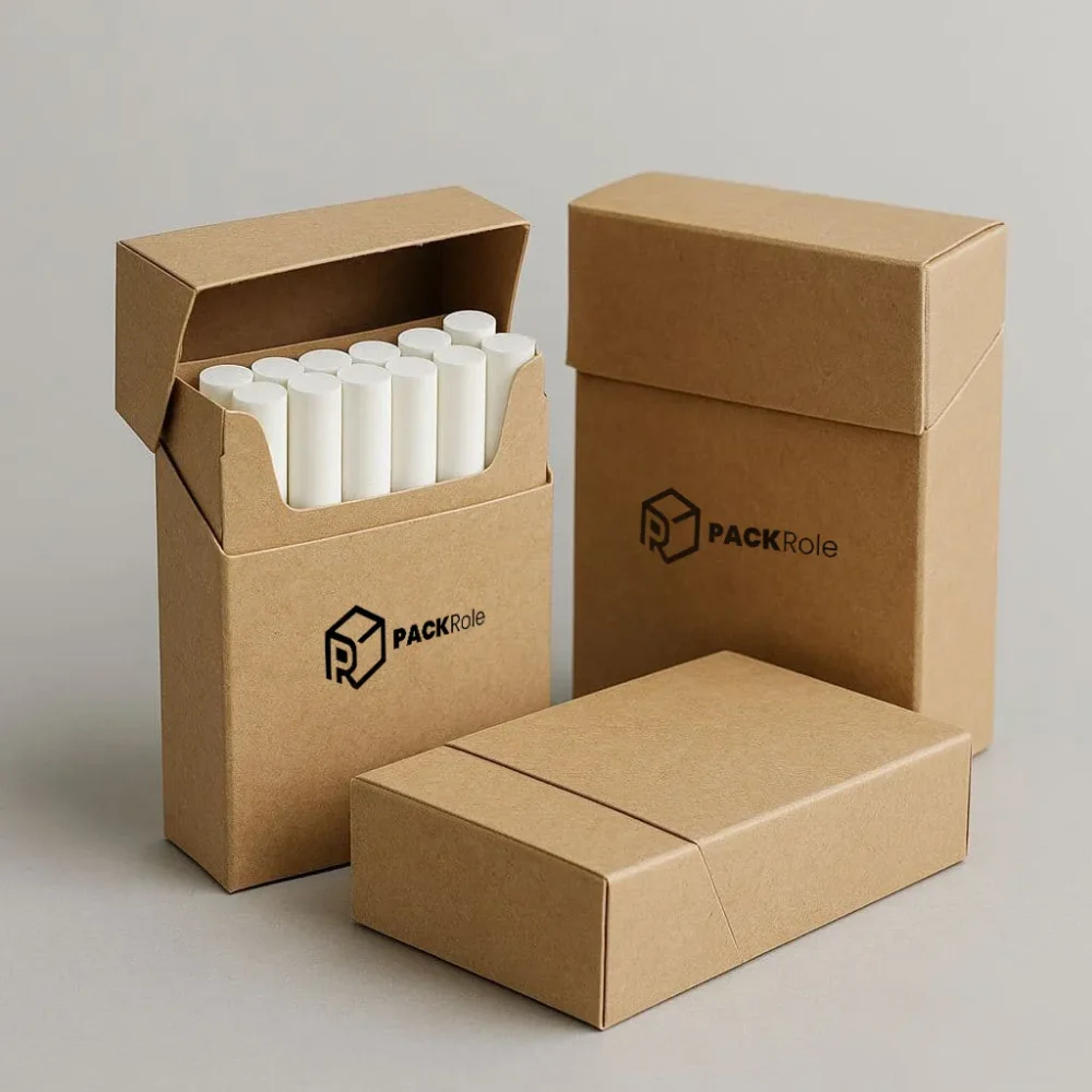 Custom Kraft Cigarette Boxes