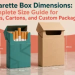 Cigarette Box Dimensions