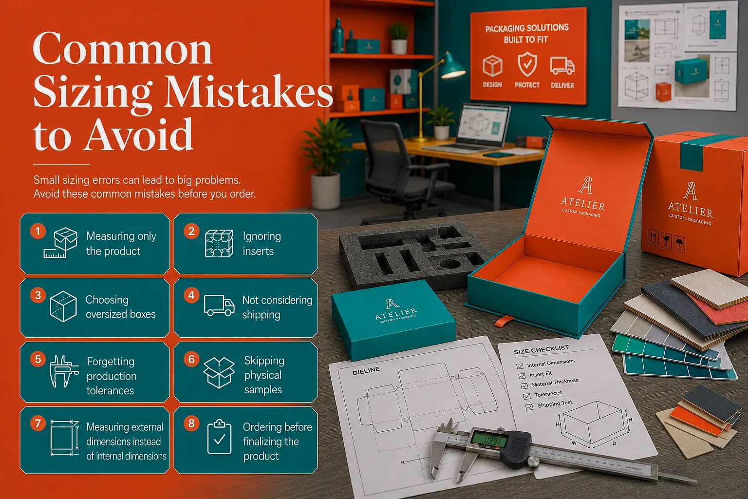 Common Sizing Mistakes to Avoid with custom booklet boxes